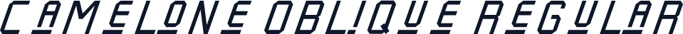 Camelone Oblique Regular