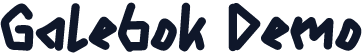 Galebok Demo