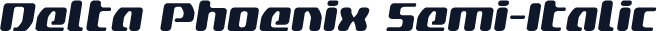 Delta Phoenix Semi-Italic