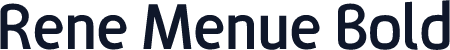 Rene Menue Bold