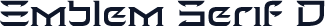 Emblem Serif D