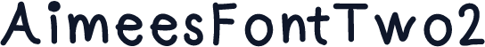 AimeesFontTwo2