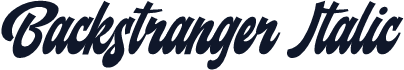 Backstranger Italic