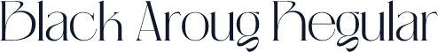 Black Aroug Regular