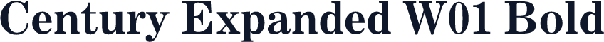 Century Expanded W01 Bold