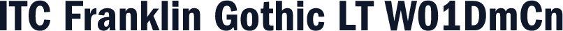 ITC Franklin Gothic LT W01DmCn