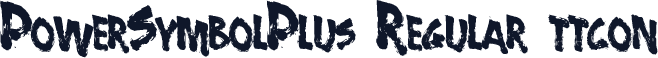 PowerSymbolPlus Regular ttcon