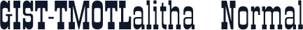 GIST-TMOTLalitha Normal