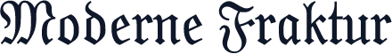 Moderne Fraktur