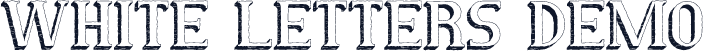 White Letters Demo