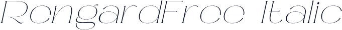 RengardFree-Italic