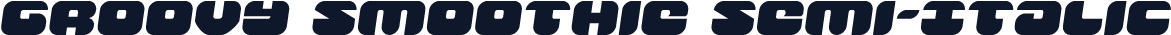 Groovy Smoothie Semi-Italic