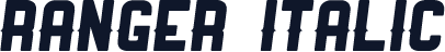 Ranger Italic