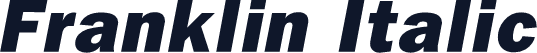 Franklin Italic