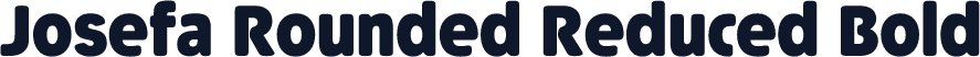 Josefa Rounded Reduced Bold