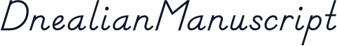 DnealianManuscript