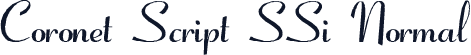 Coronet Script SSi Normal