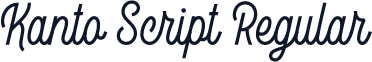 Kanto Script Regular