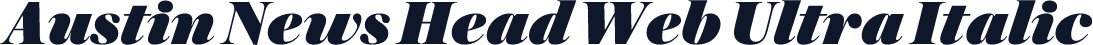 Austin News Head Web Ultra Italic