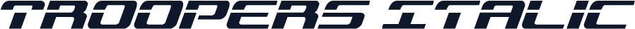 Troopers Italic