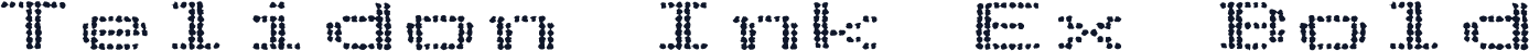 Telidon Ink Ex Bold