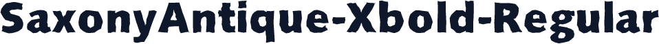 SaxonyAntique-Xbold-Regular