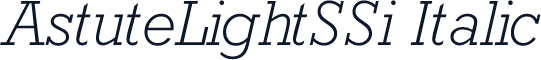 AstuteLightSSi Italic