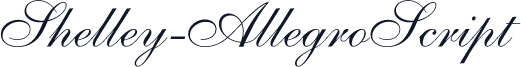 Shelley-AllegroScript