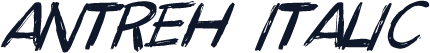 Antreh Italic