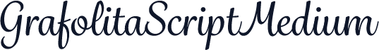 GrafolitaScriptMedium