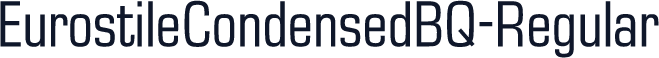 EurostileCondensedBQ-Regular