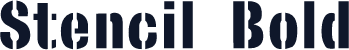 Stencil Bold