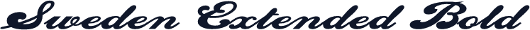 Sweden Extended Bold