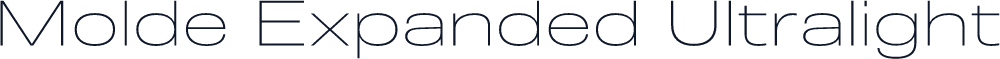 Molde Expanded Ultralight