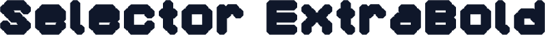 Selector ExtraBold