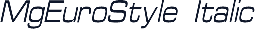 MgEuroStyle Italic