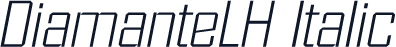 DiamanteLH Italic