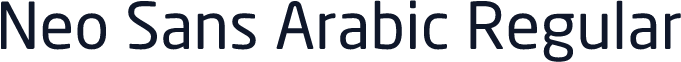 Neo Sans Arabic Regular