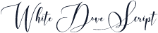 White Dove Script