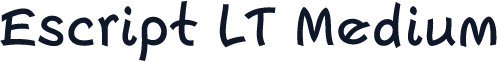 Escript LT Medium