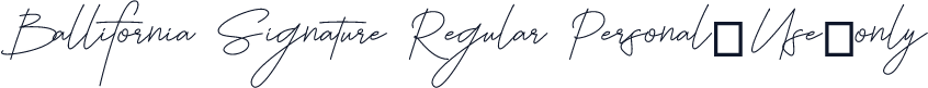 Ballifornia Signature Regular Personal-Use-only