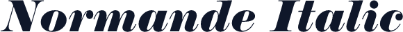 Normande Italic
