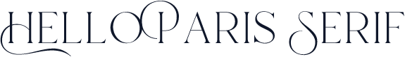 Hello Paris Serif