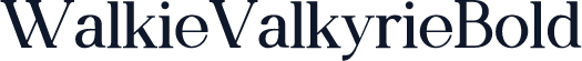 WalkieValkyrieBold