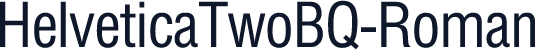 HelveticaTwoBQ-Roman