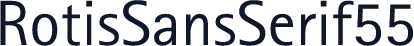 RotisSansSerif55