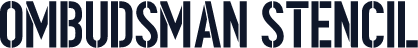 Ombudsman Stencil