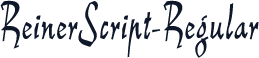 ReinerScript-Regular