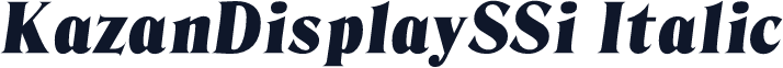 KazanDisplaySSi Italic