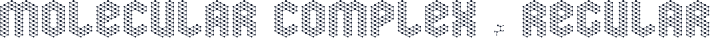 molecular complex 1 Regular